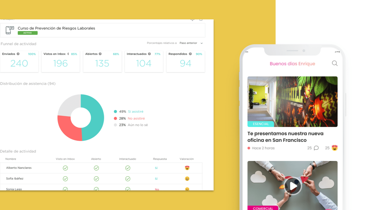 App de comunicación - a3Marketplace